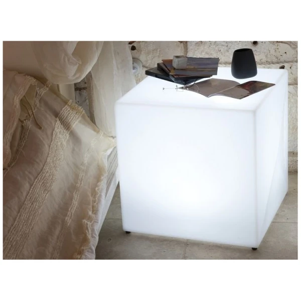 Mesa auxiliar Amapola iluminada - 3