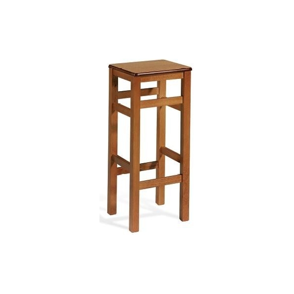 Taburete Recto en madera