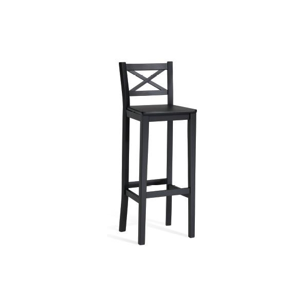 Taburete Cruz en madera