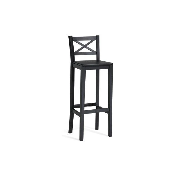 Taburete Cruz en madera