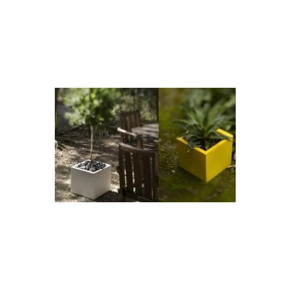 MACETERO CUADRADO GIRASOL PARA CONTRACT - 1