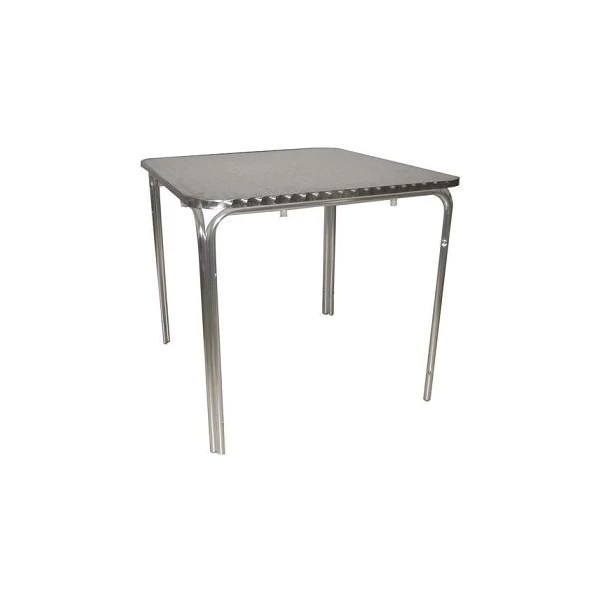 MESA DE ALUMINIO 80x80CM - 1