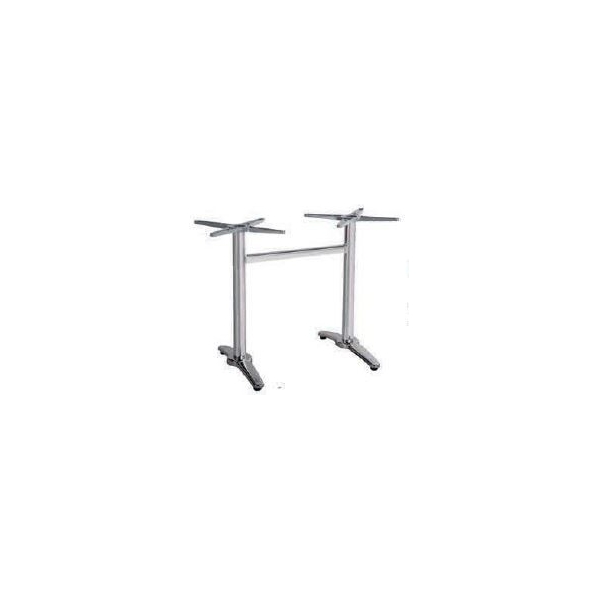 PIE CENTRAL DOBLE EN ALUMINIO - 1