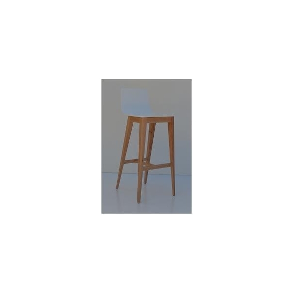 TABURETE EN MADERA ISIS PARA CAFETERIAS - 1