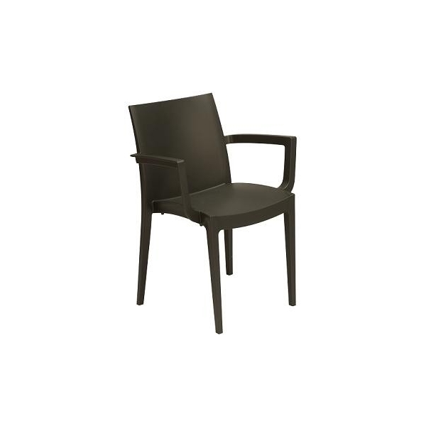 SILLA CON BRAZOS VENICE EN POLIPROPILENO