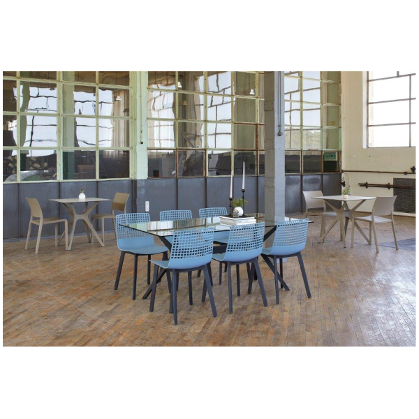 PIE DE MESA VELA S NEGRO DE RESOL - 5