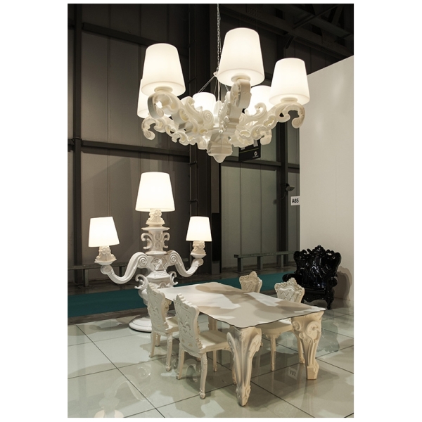 Lámpara de estilo barroco Pia