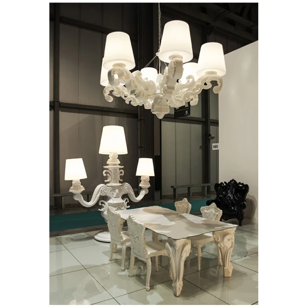 Lámpara de estilo barroco Pia