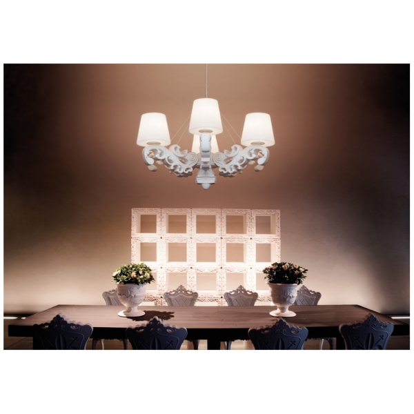 Lámpara de estilo barroco Pia