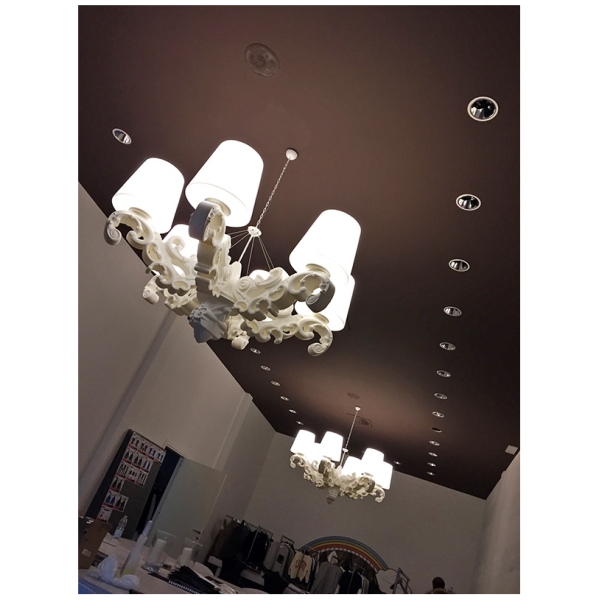 Lámpara de estilo barroco Pia