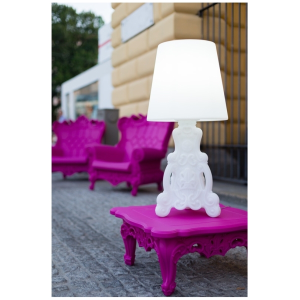 Lámpara de mesa de estilo barroco Vito