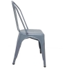 SILLA METAL INDUSTRIAL EN COLOR GRIS - 1