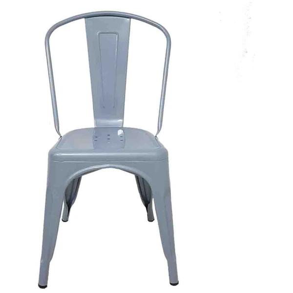 SILLA METAL INDUSTRIAL EN COLOR GRIS