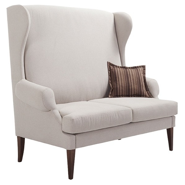 Banco Alma de 2 plazas para hostelería calidad alta