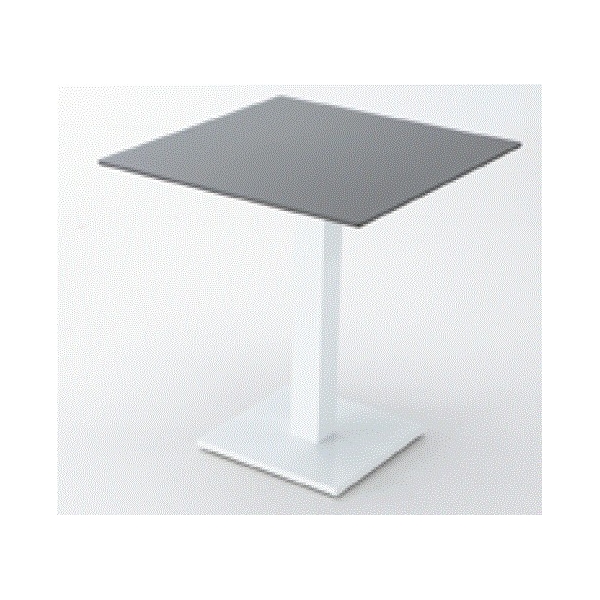 BASE CENTRAL CUADRADA EN HIERRO PINTADO