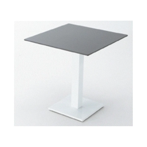 BASE CENTRAL CUADRADA EN HIERRO PINTADO