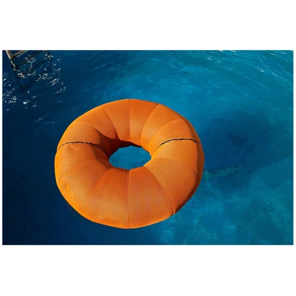 Puf modelo Donut tela 3D para exterior