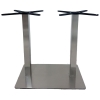 PIE DOBLE DE MESA INOX - 1