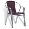 SILLON TRENTO DE DOBLE TUBO DE ALUMINIO.