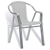 SILLON TRENTO DE DOBLE TUBO DE ALUMINIO.