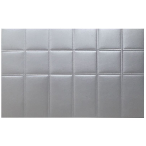 Cabezal tapizado polipiel.