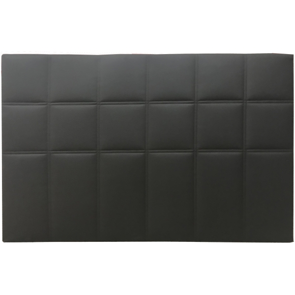 Cabezal tapizado polipiel.