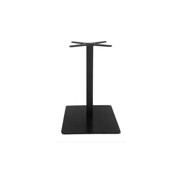 Pie de mesa E44 tubo cuadrado