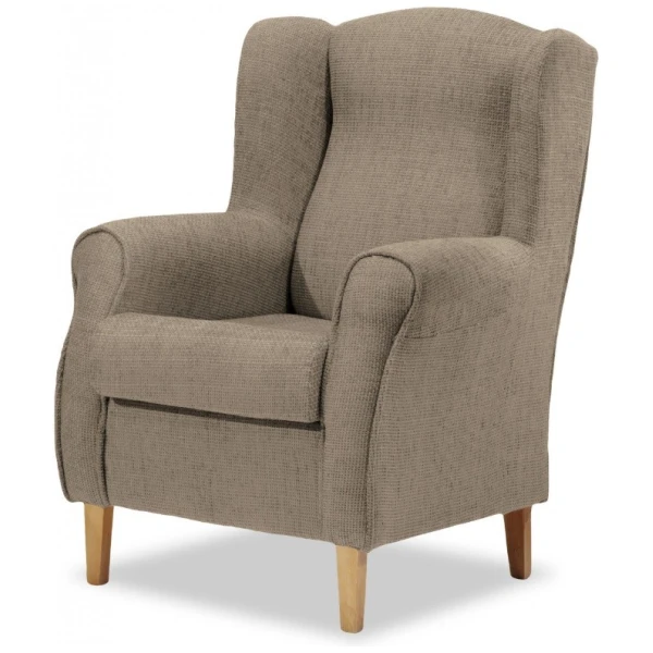 SILLON OREJERO COLOR BEIG - 1