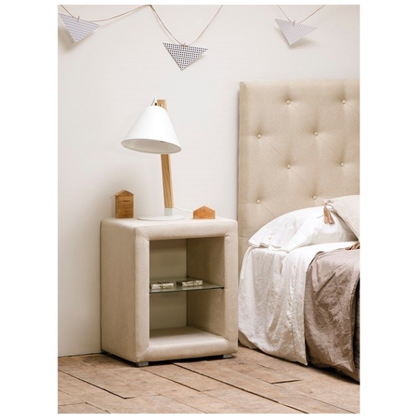 CABECERO TAPIZADO 90 CM RAQUEL - 1