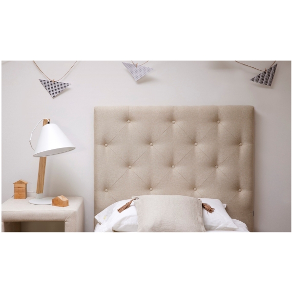 CABECERO TAPIZADO 90 CM RAQUEL - 2