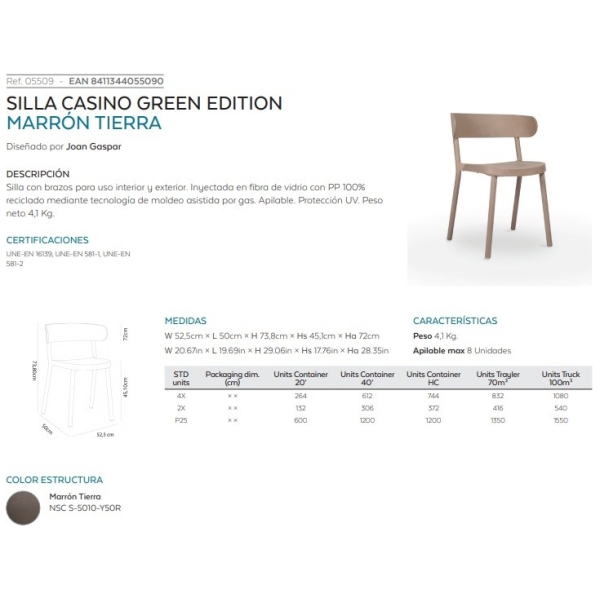 SILLA CON BRAZOS CASINO DE RESOL - 5