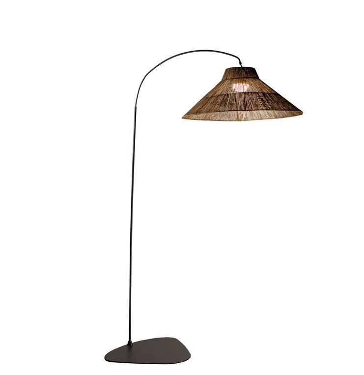 LAMPARA DE PIE DE ARCO SIN CABLES NIZA DE NEW GARDEN - 1