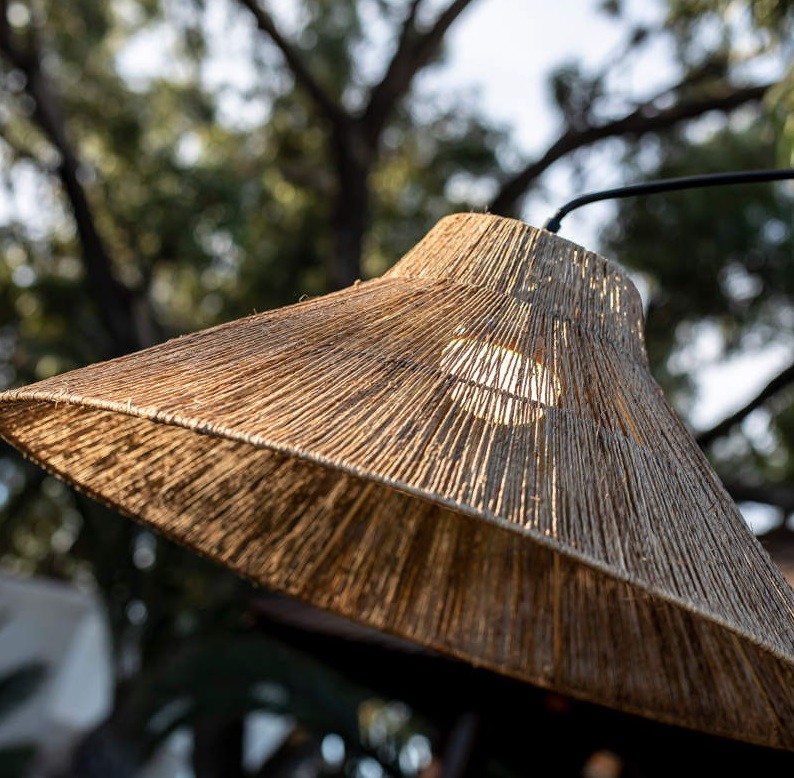 LAMPARA DE PIE DE ARCO SIN CABLES NIZA DE NEW GARDEN - 3