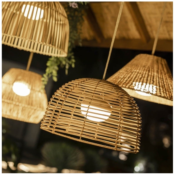 LAMPARA COLGANTE ARCO SIN CABLES - 5