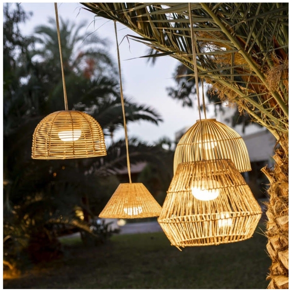 LAMPARA COLGANTE ARCO SIN CABLES - 6