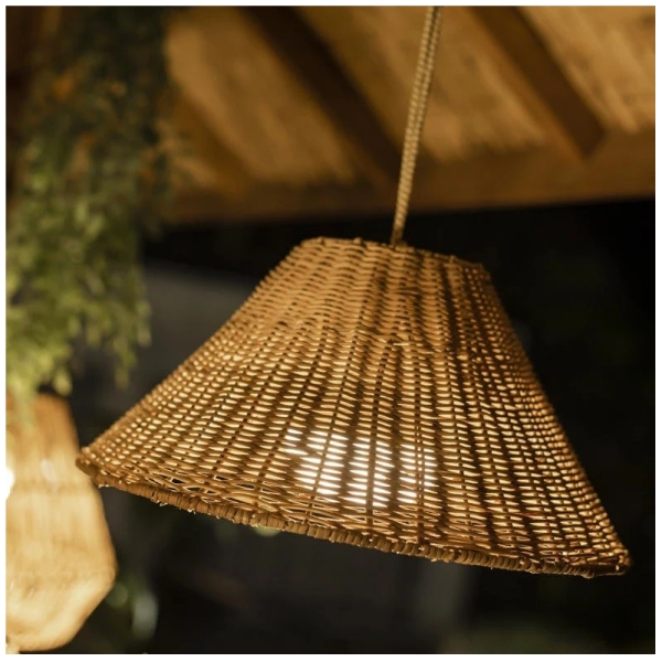 LAMPARA COLGANTE ARCO SIN CABLES - 3