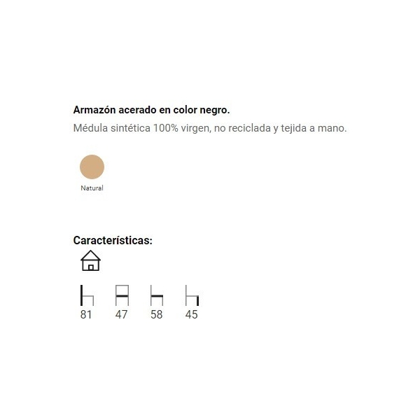 SILLA MEDULA M1221 - 2