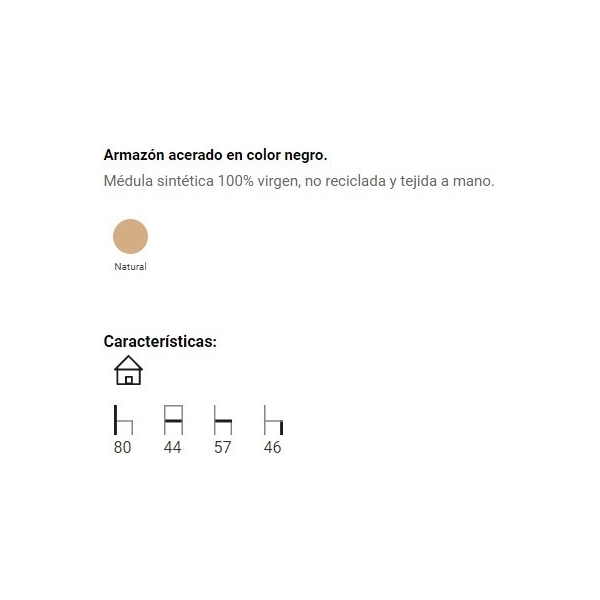 SILLA MEDULA M1223 - 1