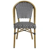 SILLA PARIS MEDULA BLANCO Y NEGRO M1201 - 1