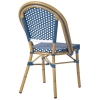 SILLA PARIS MEDULA BLANCO Y AZUL M1201 - 3