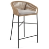 TABURETE BAR CUERDA BEIG JANE - 1