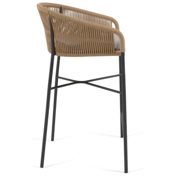 TABURETE BAR CUERDA BEIG JANE - 2