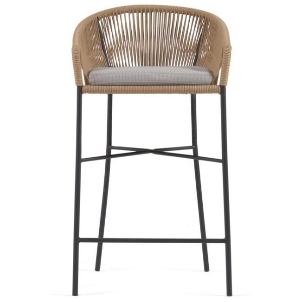 TABURETE BAR CUERDA BEIG JANE - 3
