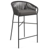 TABURETE BAR CUERDA GRIS JANE - 1