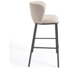 TABURETE ALTO TAPIZADO GISELA BEIG - 2
