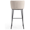 TABURETE ALTO TAPIZADO GISELA BEIG - 4