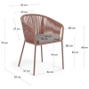 SILLA JENNY CORAL EXTERIOR - 4