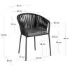 SILLA JENNY NEGRO EXTERIOR - 1