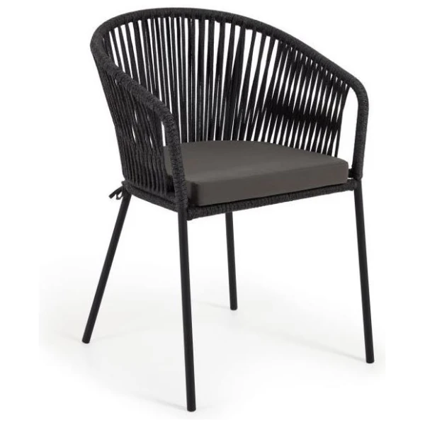 SILLA JENNY NEGRO EXTERIOR - 2