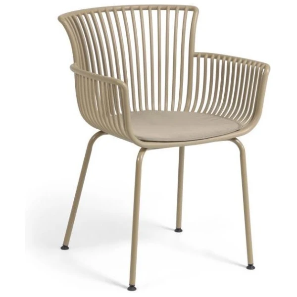 SILLA RUMBA BEIGE EXTERIOR - 1